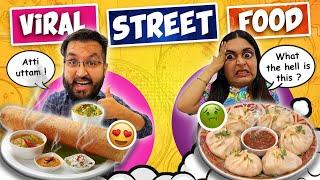 We tried the MOST Viral STREET FOOD  Is It Worth it? 