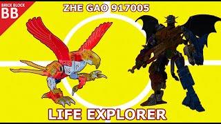 Life Explorer Zhe Gao 917005 03 ️ How to make Robot LEGO Transformers Combiner speed build tutorial