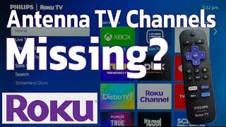 Roku Smart TV Antenna Channels Missing? Try these fixes.