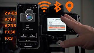 How To Connect Your Sony To Your Phone (RAW, 4K, JPG, Control, Creators App)