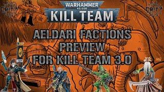 Kill Team 3.0 Aeldari Factions Preview