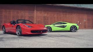 Supercars, mclaren, ferrari, Ostrowski Detailing Promo movie,