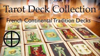 Deck Collection Autumn 2021- Part 3: My French Continental Tradition Tarot Decks