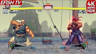 Gouken vs Evil Ryu (Hardest AI) - Ultra Street Fighter IV