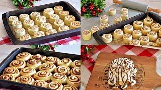 سينابون رولز مع سر صغير كيف يضل معكم طري والطعم خطيروصفه ولا غلطه The most delicious Cinnabon