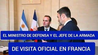 PETRI Y ALLIEVI DE VISITA OFICIAL EN FRANCIA.