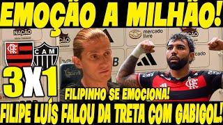 EMOÇÃO A MILHÃO! FILIPE LUÍS ROMPE O SILÊNCIO E FALA DA TRETA COM GABIGOL NO CAMPO!