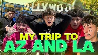 MY TRIP TO ARIZONA AND LOS ANGELES! FT. ITZMEGABE I ZAVALA I EDWIN I ISRAEL