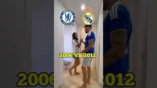 CHELSEA 2006 vs REAL MADRID 2012 (equipos de Mourinho) #chelseafc #realmadridfans #footballfunny