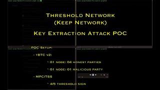 Threshold Network Exploitation Demo