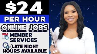 Night Work-From-Home Jobs: Make $24/Hour Helping Customers! Apply Now!