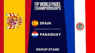 SPAIN vs PARAGUAY - Day 3 - Full Highlights (ALL MATCHES) - FIP WORLD PADEL CHAMPIONSHIPS 2024