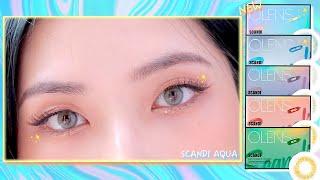 OLENS Scandi Series Review! New Scandi Colors 오렌즈 스칸디 시리즈 리뷰!