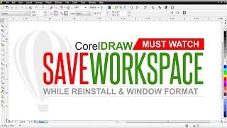 CorelDRAW Restore Workspace || Must Watch || Shashi Rahi