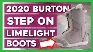 NEW 2020 BURTON STEP ON LIMELIGHT WOMEN'S SNOWBOARD BOOTS!!!