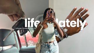 New car? new job!, I miss Ghana| Life update + full grwm (outfit, makeup, hair, scent)