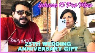 Our 25th Wedding Anniversary/ Silver Wedding Anniversary Celebration/iphone 15 ProMax and more