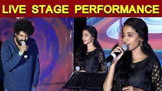 Singer Priyanka &  Pradeep kumar Live Performance at Kuthiraivaal Audio Launch | Pa Rajinth Yaazhi