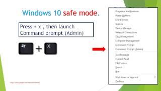 How to add safe mode to Windows10