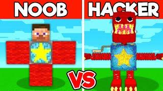 NOOB VS HACKER: BOXY BOO Build Challenge (Project Playtime)