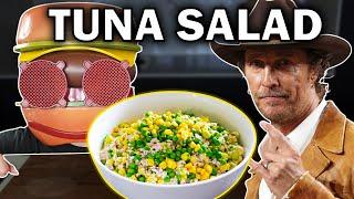 Matthew McConaughey's SECRET Tuna Salad Recipe REVEALED!#shortsfeed