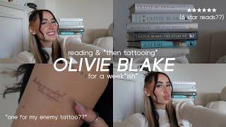 reading olivie blake books for a week*ish* (spoiler free reading vlog)