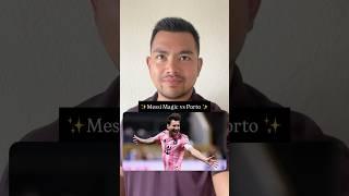 Inter Miami CF 2-1 Porto Messi magic #messi #lionelmessi #fifaclubworldcup #clubworldcup
