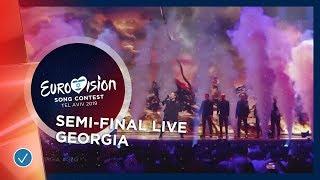 Georgia - LIVE - Oto Nemsadze - Keep On Going - First Semi-Final - Eurovision 2019