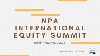 International Equity Summit Panel 4: Addressing International Postdocs’ Challenges