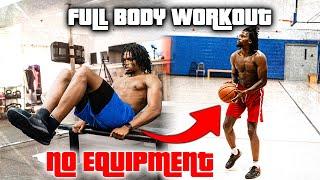 INTENSE FULL BODY HOME WORKOUT (NO EQUIPMENT)