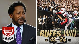 "Colorado looks like a legitimate CFP contender." - ESPN reacts to Buffaloes dominate Utah 49-24