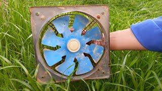 Restoration old & Rusty Exhaust FAN / Restoring Electric Fan Step by Step