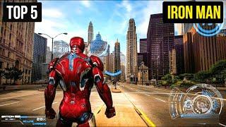 Top 5 High Graphics Iron Man android games | online/offline | 2022 |