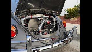 Aircooled VW Turbo Engine - 320HP with FuelTech FT450 EFI - ACE Racing Engines