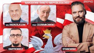 11 LISTOPADA - MARSZ NIEPODLEGŁOŚĆI - STANOWSKI, GEN. ANDRZEJCZAK, PROF. ODZIEMKOWSKI, DMITROWICZ