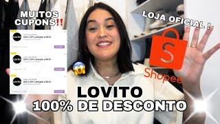 CUPONS DE ROUPA GRÁTIS  E 100% OFF DA LOVITO