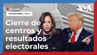 EN VIVO | Cierre de centros y resultados de elecciones Estados Unidos 2024: ¿Trump o Harris?