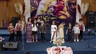 Bible Action Song - Kindergarten Class A | CCBC Children's Sunday 2023 |