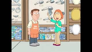 FAMILYGUY - deleted scene lois wants to get freaky with a shower head