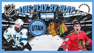 Chicago BlackHawks vs Utah Hockey Club | Live Stream & Play-By-Play