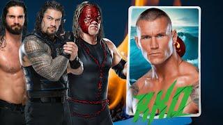 Kane Roman Reigns Seth Rollins Vs Team Randy Orton WWE 2K24 #9