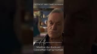 Markus and Android Prefect copy of Carl's Painting || Detroit Become Human|| #detroitbecomehuman