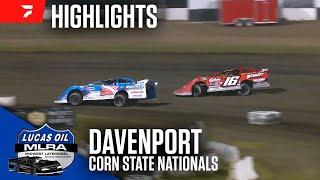 Corn State Nationals | Lucas Oil MLRA Late Models at Davenport Speedway 9/14/24 | Highlights