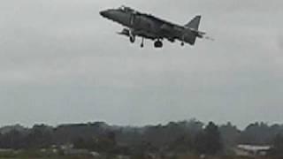 Harrier Jet demonstration