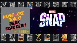 How To Setup Marvel SNAP Deck Tracker! Easy even for NOOB!