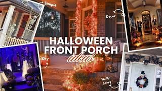 150+ Best Halloween Porch Decoration Ideas for 2024 | Decorating Outside for Halloween