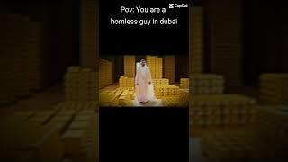 Pov:You a homless dude in dubai #tiktok #shorts