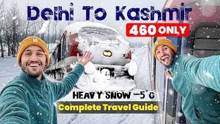 Delhi To Kashmir By Train  | Banihal To Srinagar By Train ️️️️Delhi To Srinagar By Train