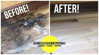 Restoring a Wooden Kitchen Worktop | The Carpenter's Daughter