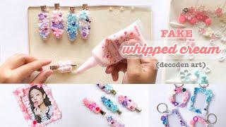 Fake Whipped Cream | Decoden Art